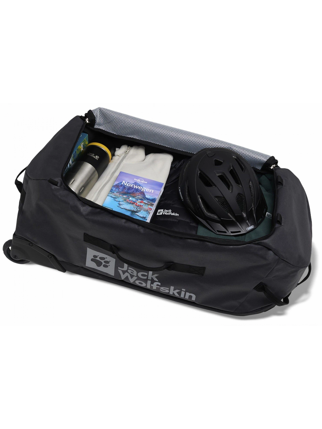 Сумки Jack Wolfskin All-in duffle wheeler 90 модель A62113_6350 Сумки Jack Wolfskin All-in duffle wheeler 90 модель A62113_6350 Фото
