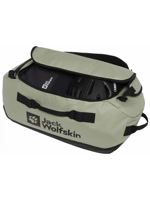 Jack Wolfskin All-in duffle 35 Дорожня сумка колір сіро-зелений фото 3