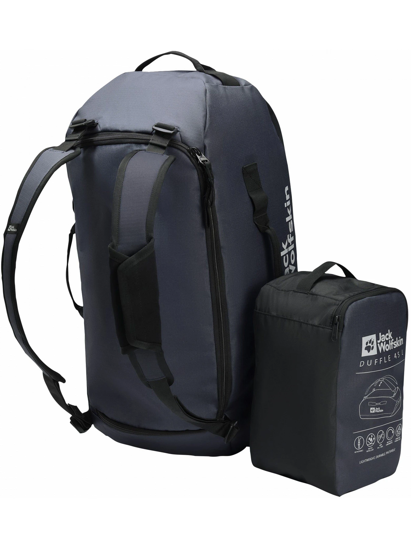 Дорожные сумки и чемоданы Jack Wolfskin All-in duffle 45 модель A62111_C0412 Фото