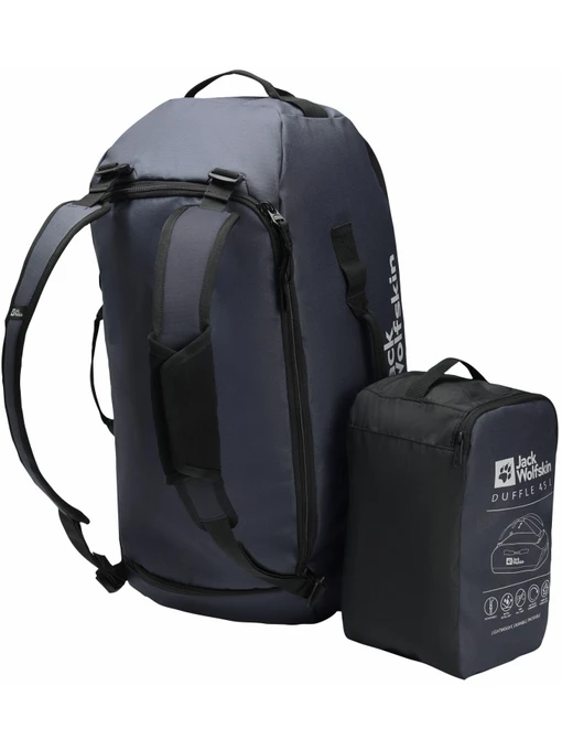Jack Wolfskin All-in duffle 45 Дорожня сумка колір синій фото 3