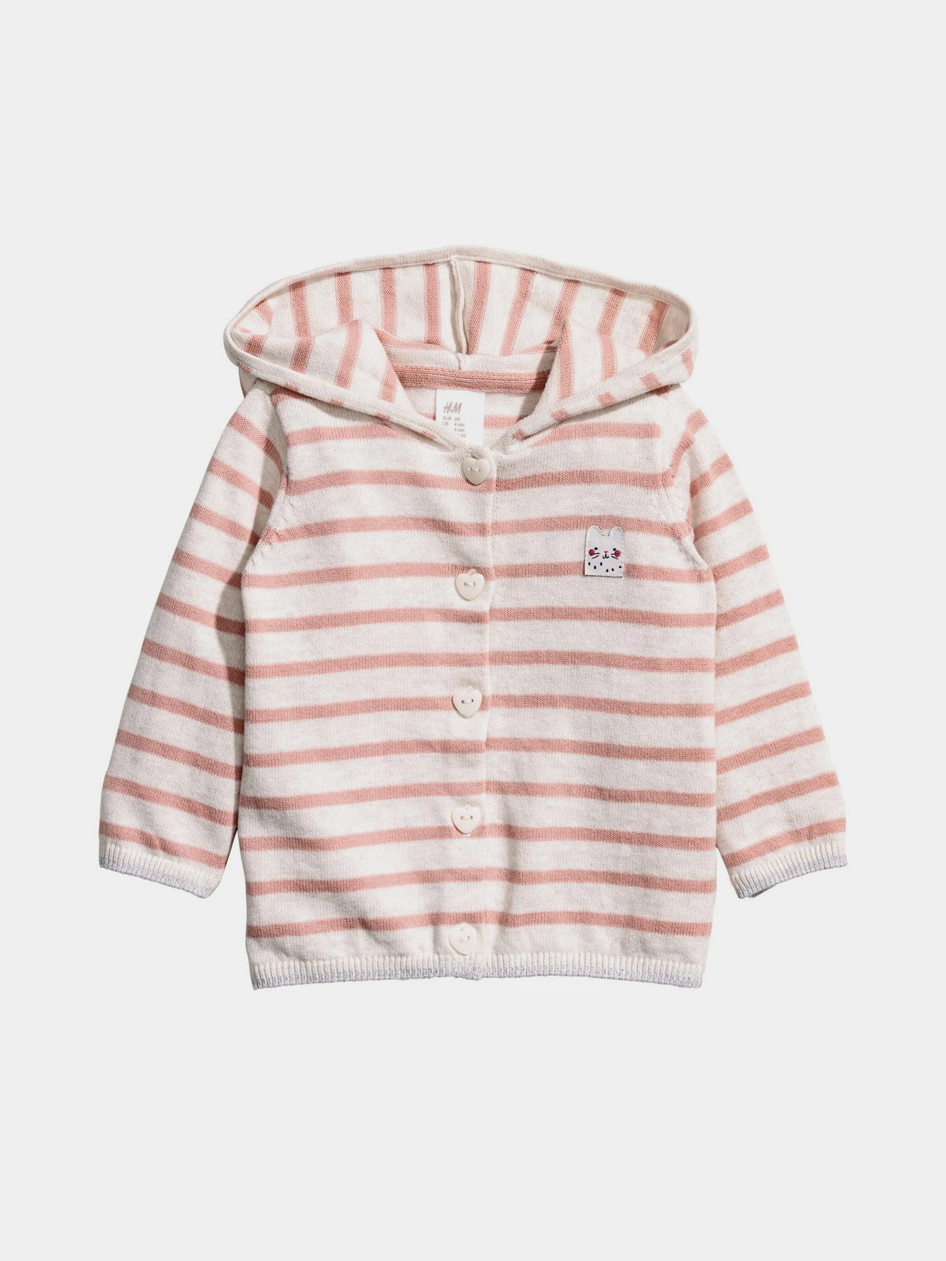 Худі та світшоти H&M модель 5116946ral_Бело-розовый Фото