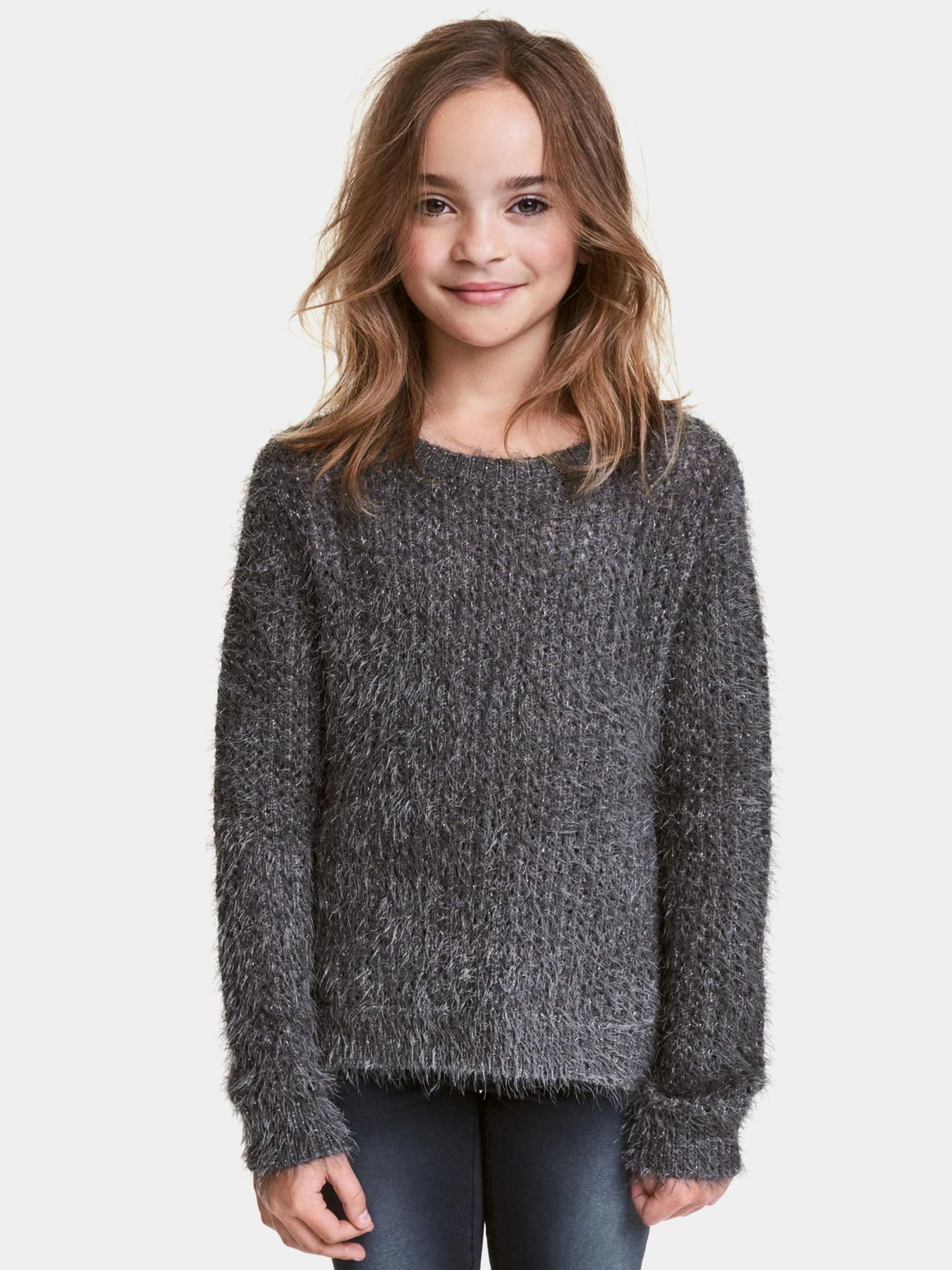 Худи и свитшоты H&M модель 4530525ral_Темно-серый Фото