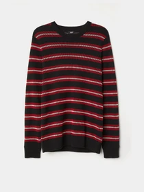 Худи и свитшоты H&M модель 6560638wer_Черно-красный Фото