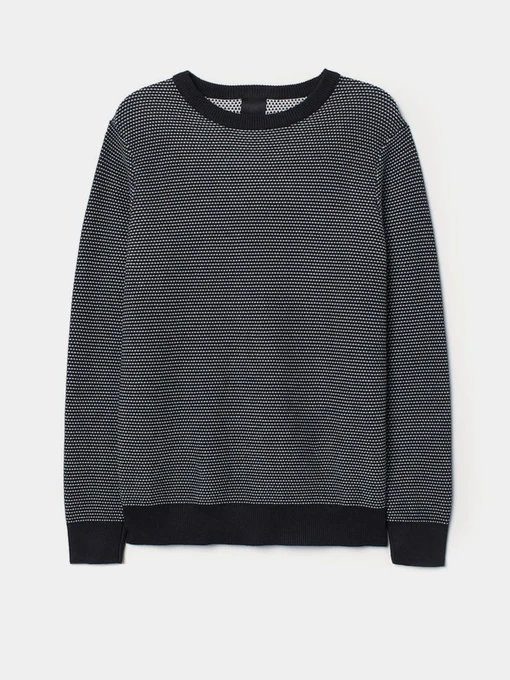 Худі та світшоти H&M модель 7083469wer_Сине-белый Фото