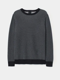 Худи и свитшоты H&M модель 7083469wer_Сине-белый Фото