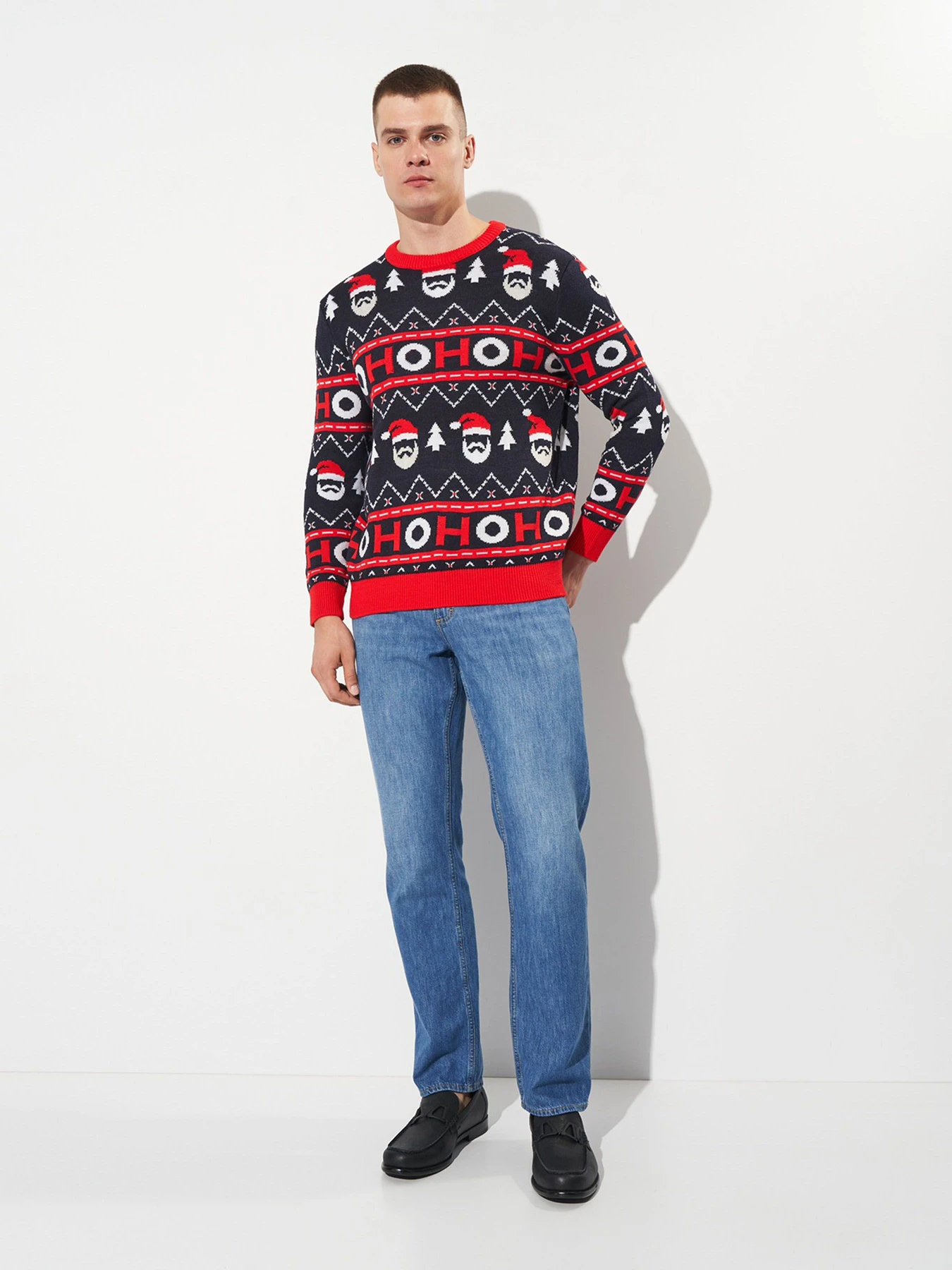 Худі та світшоти H&M модель 8813452wer_Красно-синий Фото