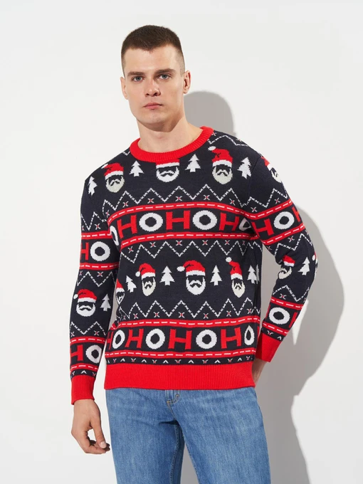 Худі та світшоти H&M модель 8813452wer_Красно-синий Фото
