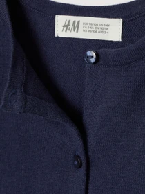 Худі та світшоти H&M модель 8136092kwer_Темно-синий Фото