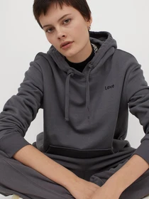 Худі та світшоти H&M модель 7156242dm_Темно-серый Фото