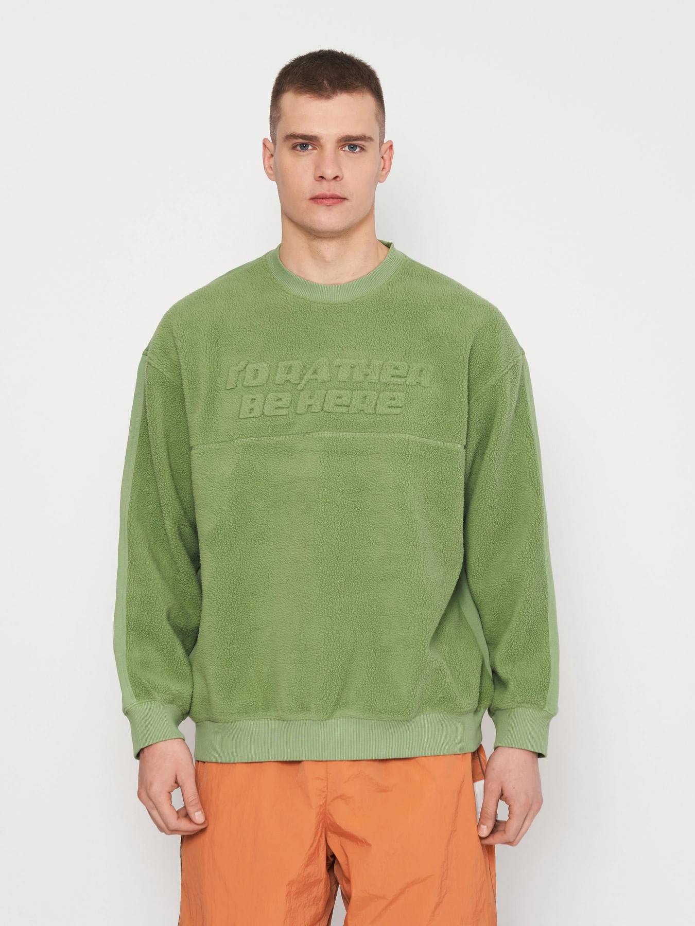 Худи и свитшоты H&M модель 1125896arl_Светло-зеленый Фото