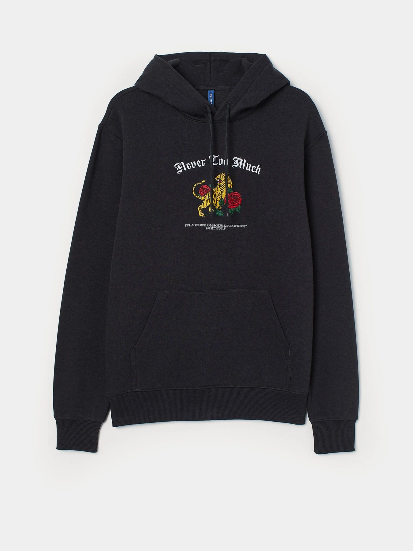 Худи и свитшоты H&M модель 7387132wer_Черный Фото