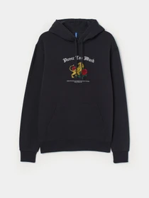 Худи и свитшоты H&M модель 7387132wer_Черный Фото