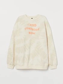 Худі та світшоти H&M модель 8290721wer_бежево-оранжевый Фото