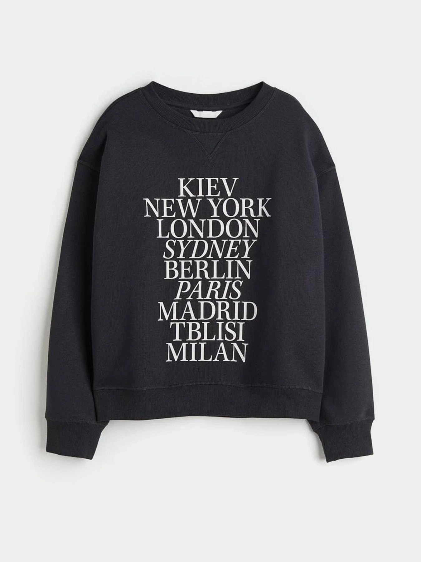 Худі та світшоти H&M модель 10118285arl_Черный Фото