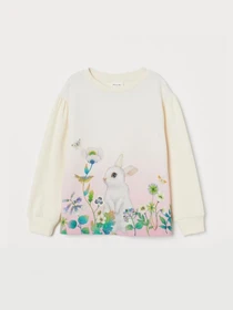 Худи и свитшоты H&M модель 9211492kwer_Белый Фото