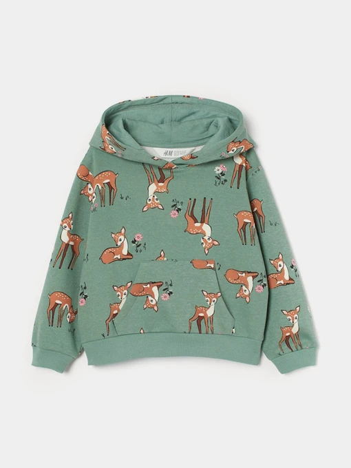 Худі та світшоти H&M модель 8791083kwer_Зеленый Фото