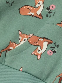 Худи и свитшоты H&M модель 8791083kwer_Зеленый Фото