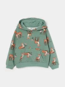 Худи и свитшоты H&M модель 8791083kwer_Зеленый Фото