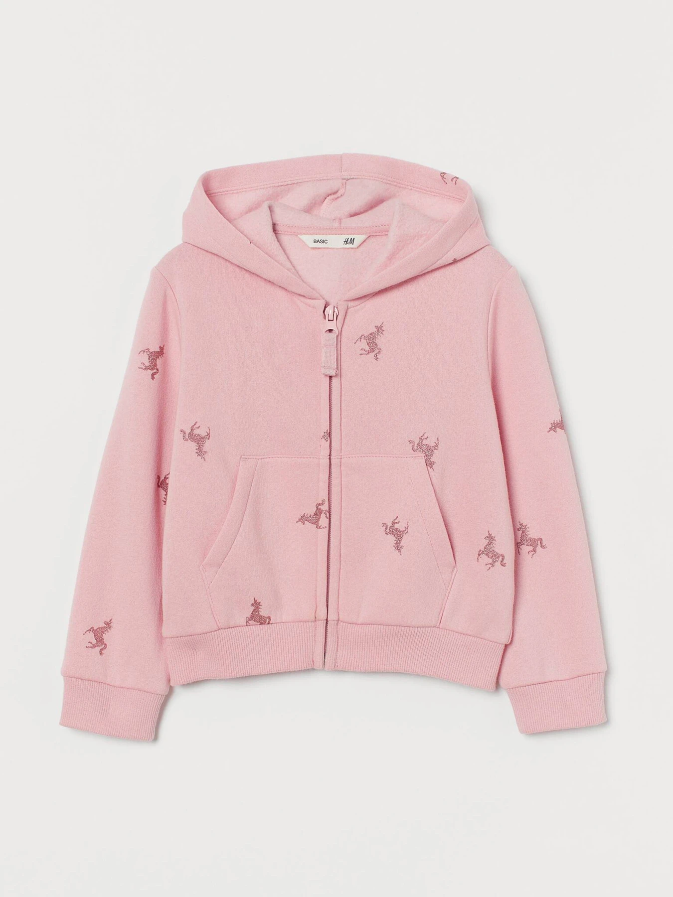 Худи и свитшоты H&M модель 8405063kwer_Светло-розовый Фото