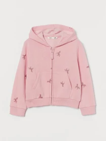 Худи и свитшоты H&M модель 8405063kwer_Светло-розовый Фото