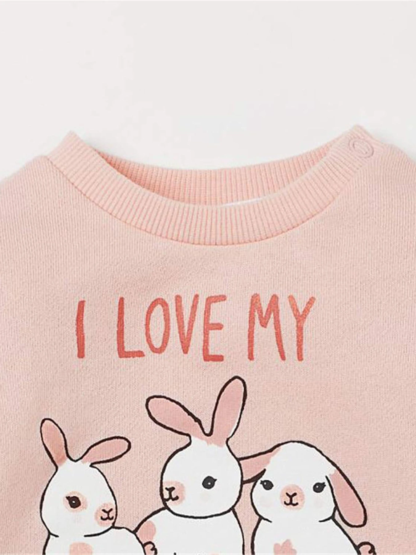Худи и свитшоты H&M модель 8730932kwer_Светло-розовый Фото