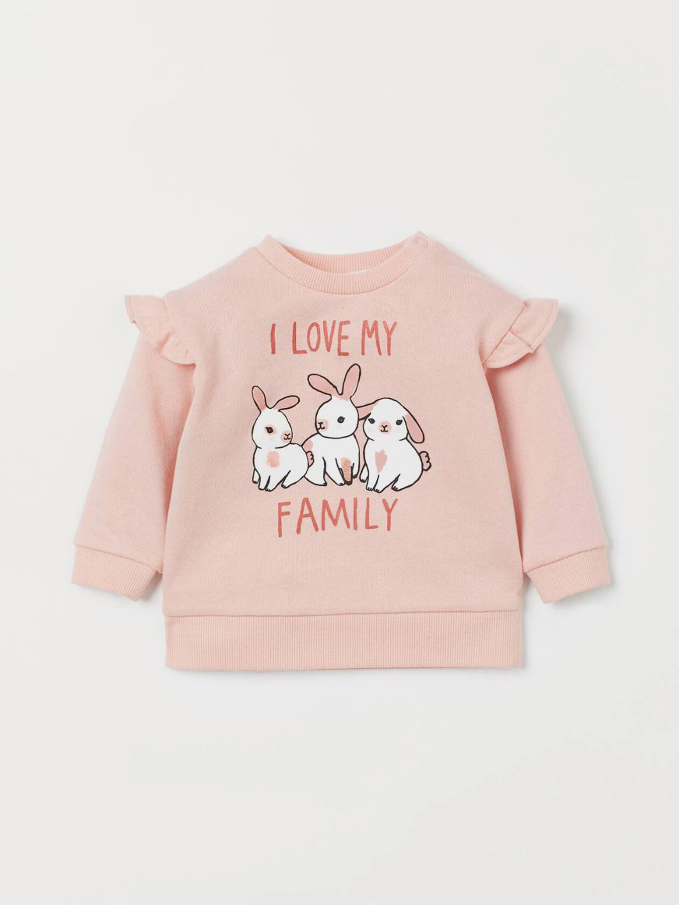 Худи и свитшоты H&M модель 8730932kwer_Светло-розовый Фото