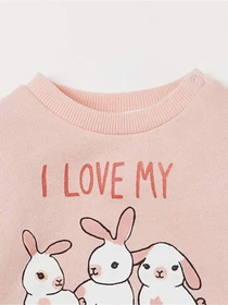 Худи и свитшоты H&M модель 8730932kwer_Светло-розовый Фото