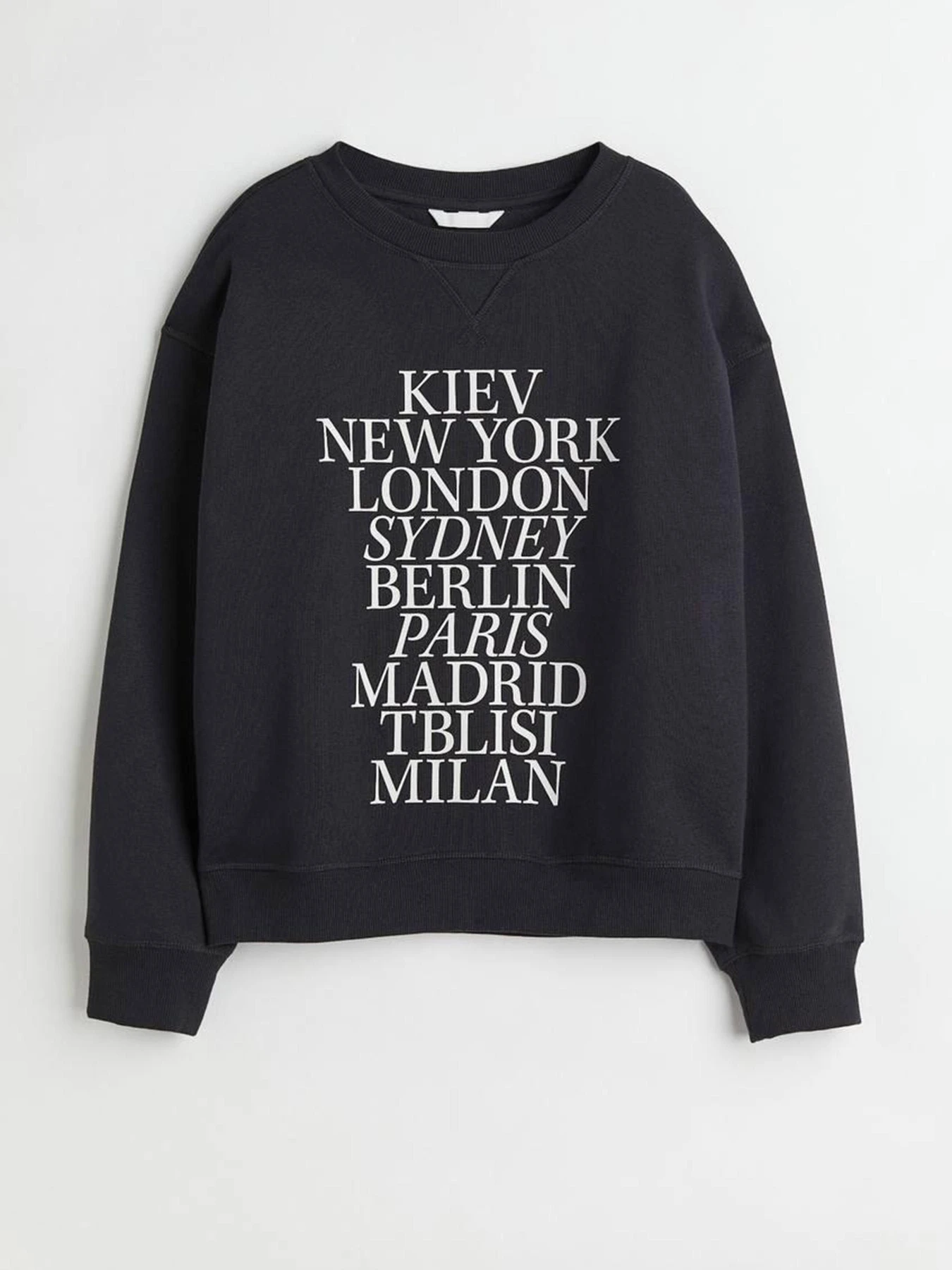 Худі та світшоти H&M модель 10118285wer_Черный Фото