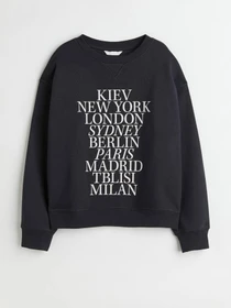 Худі та світшоти H&M модель 10118285wer_Черный Фото