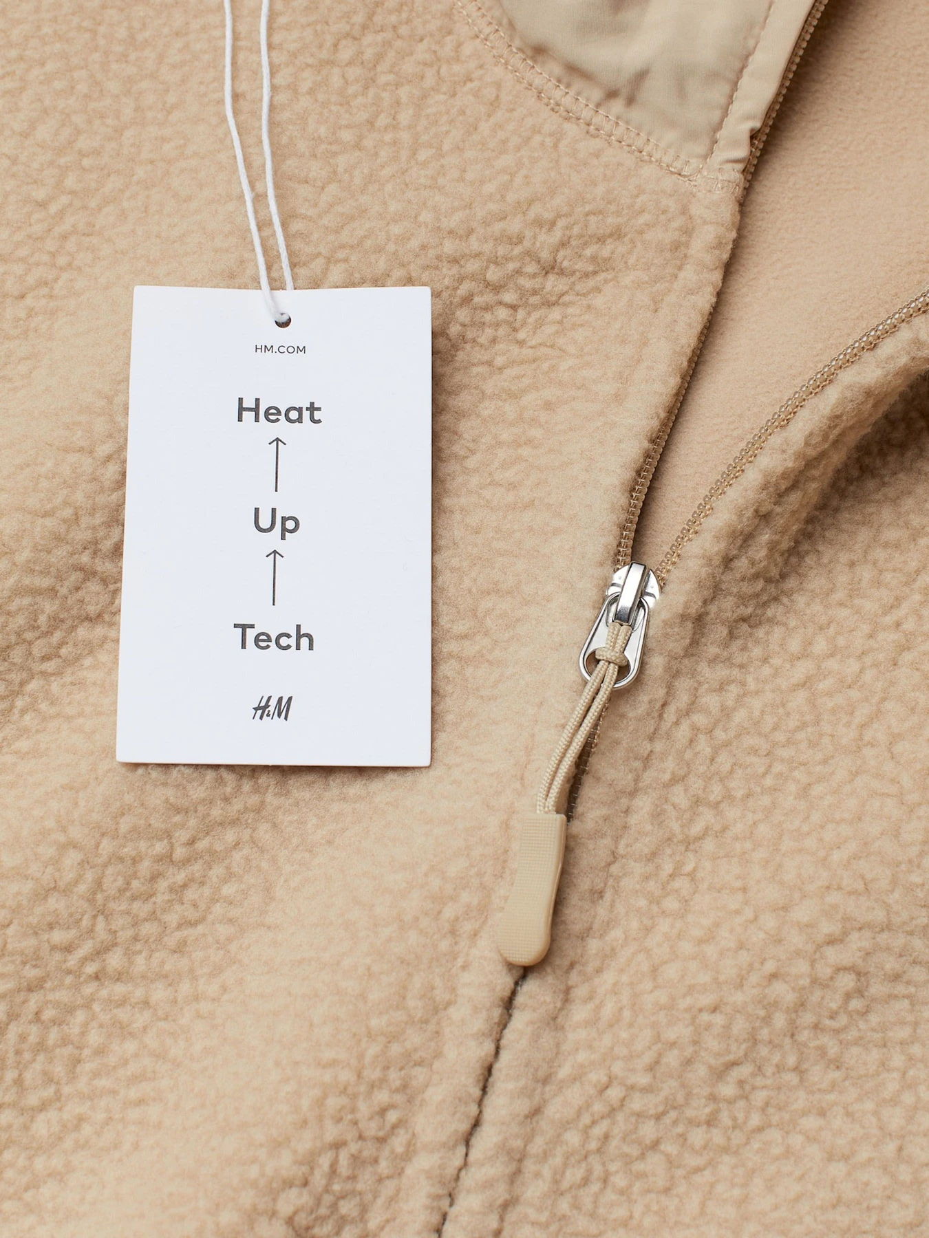 Худи и свитшоты H&M модель 9387382wer_Бежевый Фото