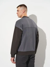 Худи и свитшоты H&M модель 10685345wer_Серо-черный Фото