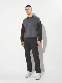 Худи и свитшоты H&M модель 10685345wer_Серо-черный Фото