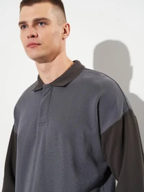 Худи и свитшоты H&M модель 10685345wer_Серо-черный Фото
