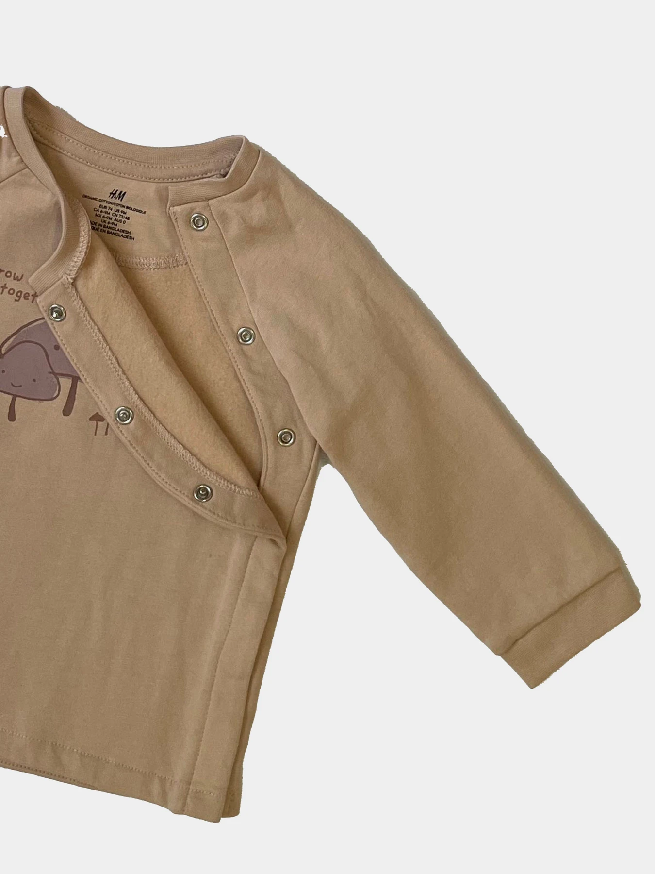 Худи и свитшоты H&M модель 9321926kwer_Коричневый Фото