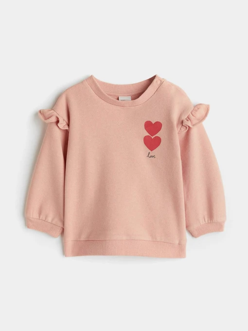 Худі та світшоти H&M модель 9281355kwer_Пудровый Фото