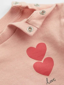 Худи и свитшоты H&M модель 9281355kwer_Пудровый Фото