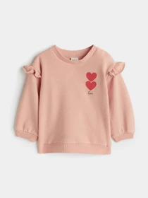 Худи и свитшоты H&M модель 9281355kwer_Пудровый Фото