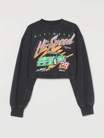 Худі та світшоти H&M модель 9955804arl_Серый Фото
