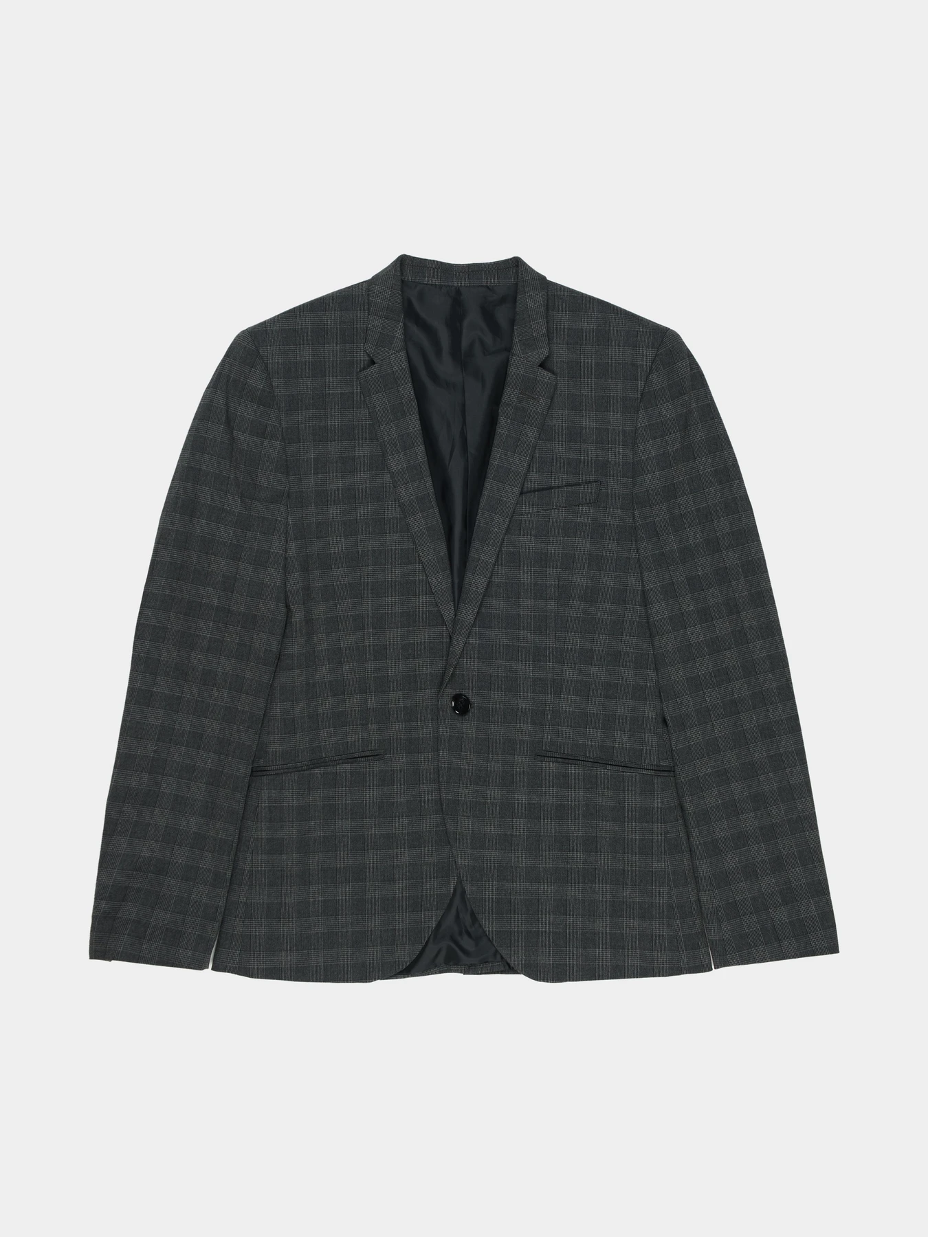 Піджаки H&M модель 7139910sm_темно-серый в клетку Фото
