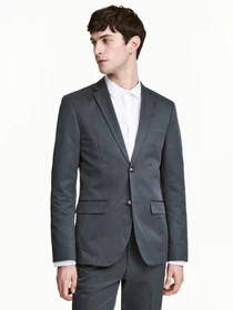Пиджаки H&M модель 4402935dm_Серый Фото