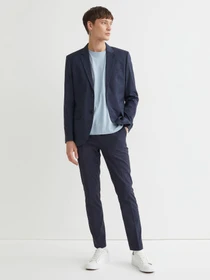 Пиджаки H&M модель 1310223abr_Темно-синий Фото