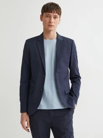 Пиджаки H&M модель 1310223abr_Темно-синий Фото