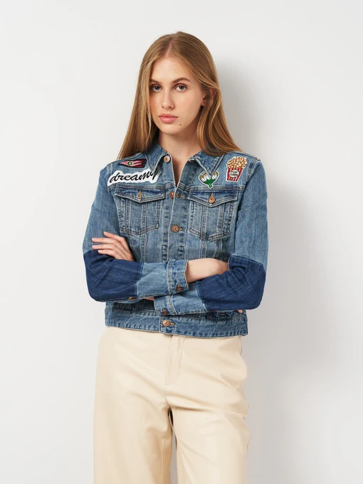 Куртки и дубленки H&M модель 2001062ral_Синий Фото