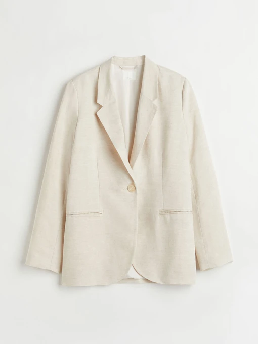 Піджаки H&M модель 1057565ral_Светло-бежевый Фото