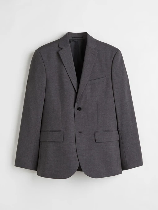 Пиджаки H&M модель 7139862arl_Темно-серый Фото