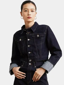 Куртки и дубленки H&M модель 1051893ral_Темно-синий Фото