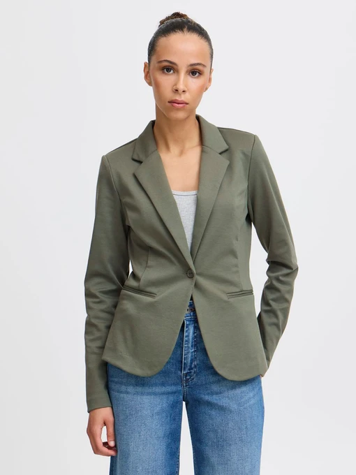 Піджаки H&M модель 1523657wer_Зеленый приглушенный Фото