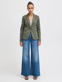 Пиджаки H&M модель 1523657wer_Зеленый приглушенный Фото