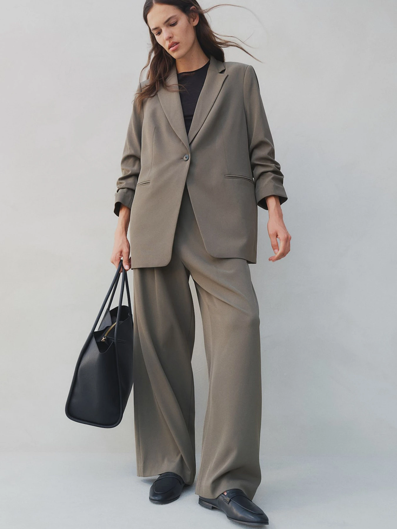Пиджаки H&M модель 10821770wer_Хаки Фото