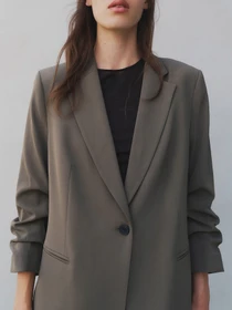 Пиджаки H&M модель 10821770wer_Хаки Фото